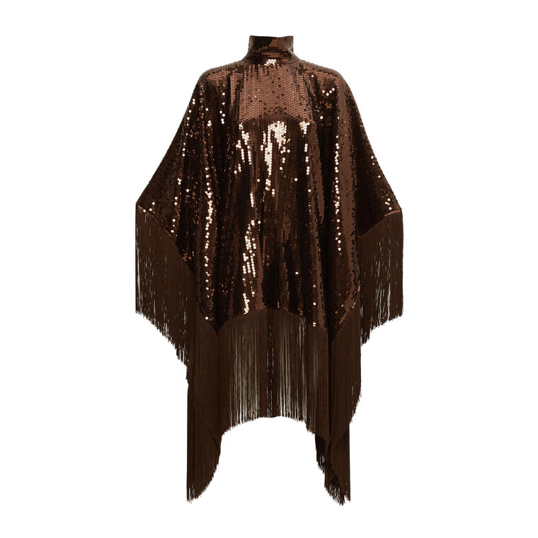 Fringed Piccolo Mrs. Ross Disco Dress image number null