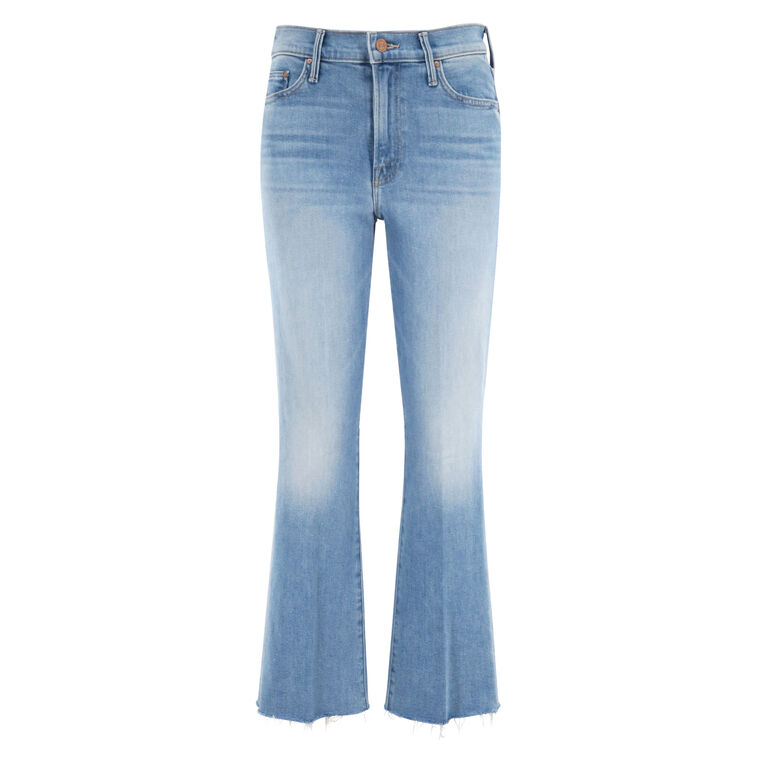 The Outsider Flood Fray Mid-Rise Bootcut Jean image number null
