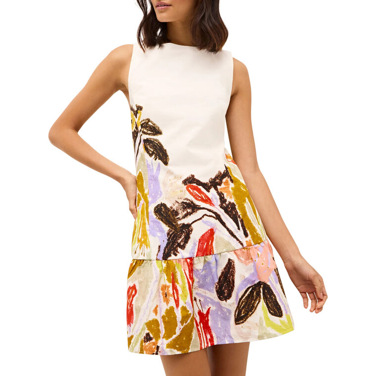 Marilyn Sleeveless A-Line Mini Dress image number null