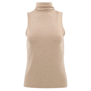 Sleeveless Turtleneck
