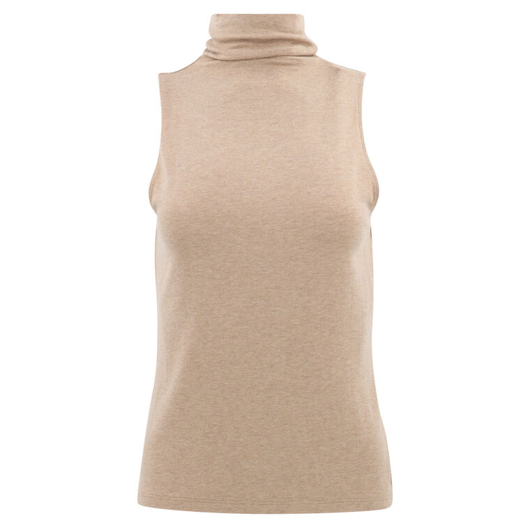 Sleeveless Turtleneck image number null