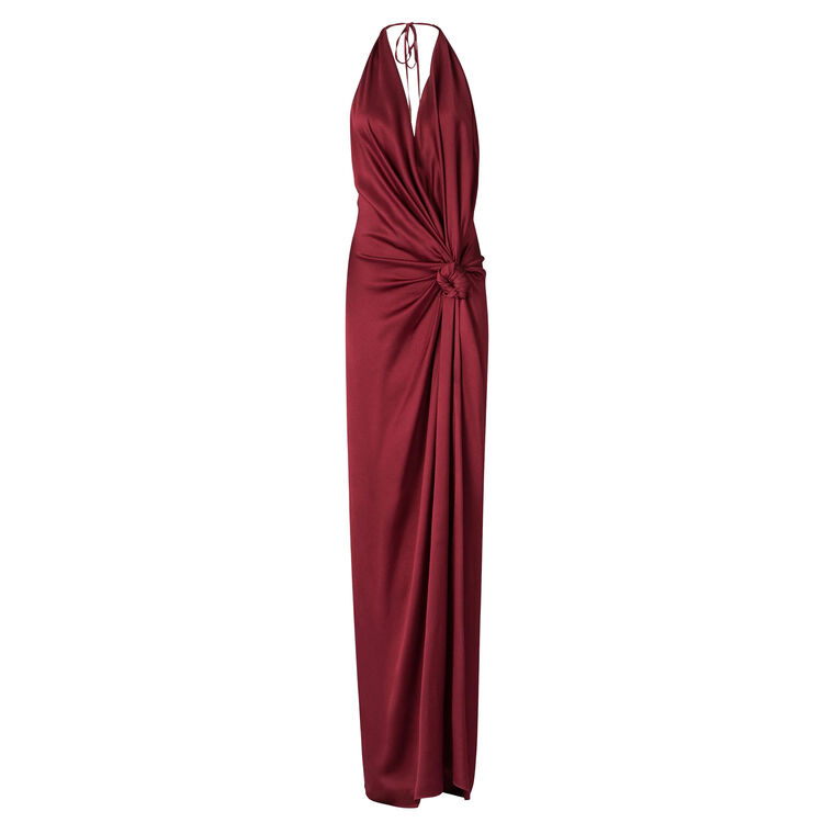 Jazmin Halterneck Maxi Dress image number null