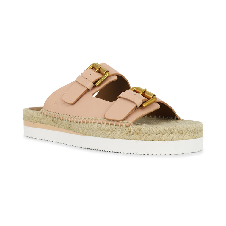 Glyn Dual-Buckle Espadrille Sandal image number null