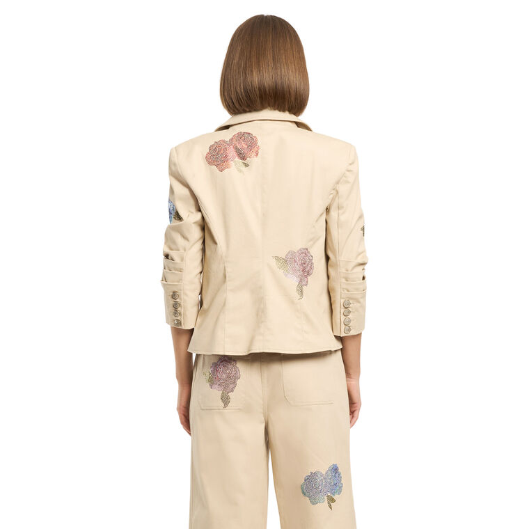 Heatset Roses Le Petit Khloe Blazer image number null