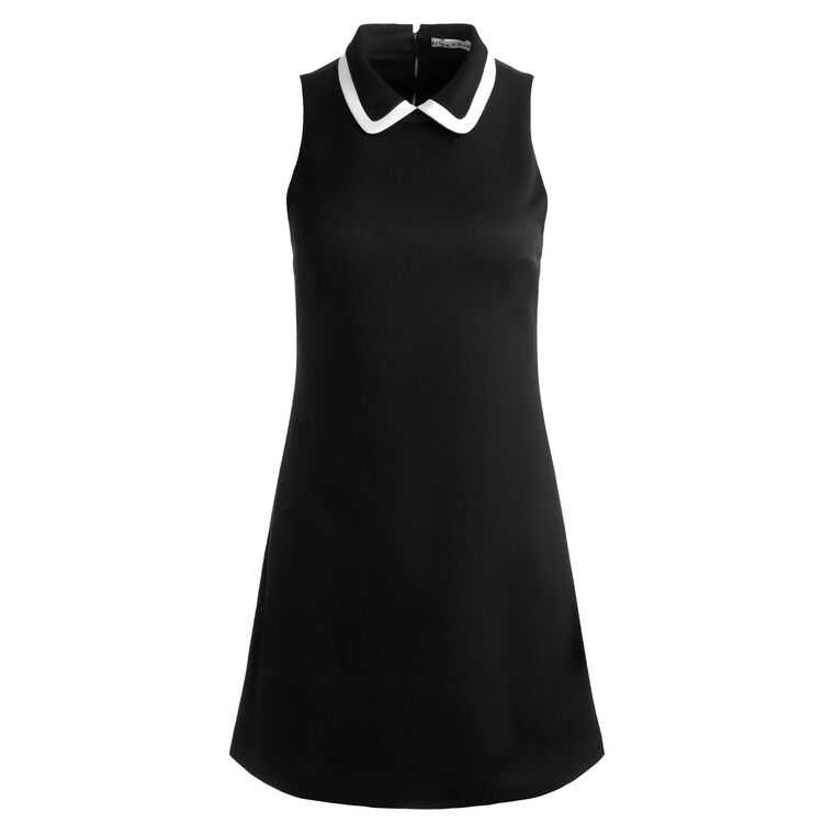 Velia Sleeveless Collared Mini Dress image number null