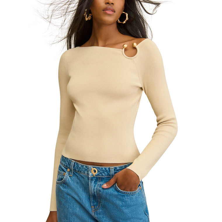 Iris Knit Top image number null