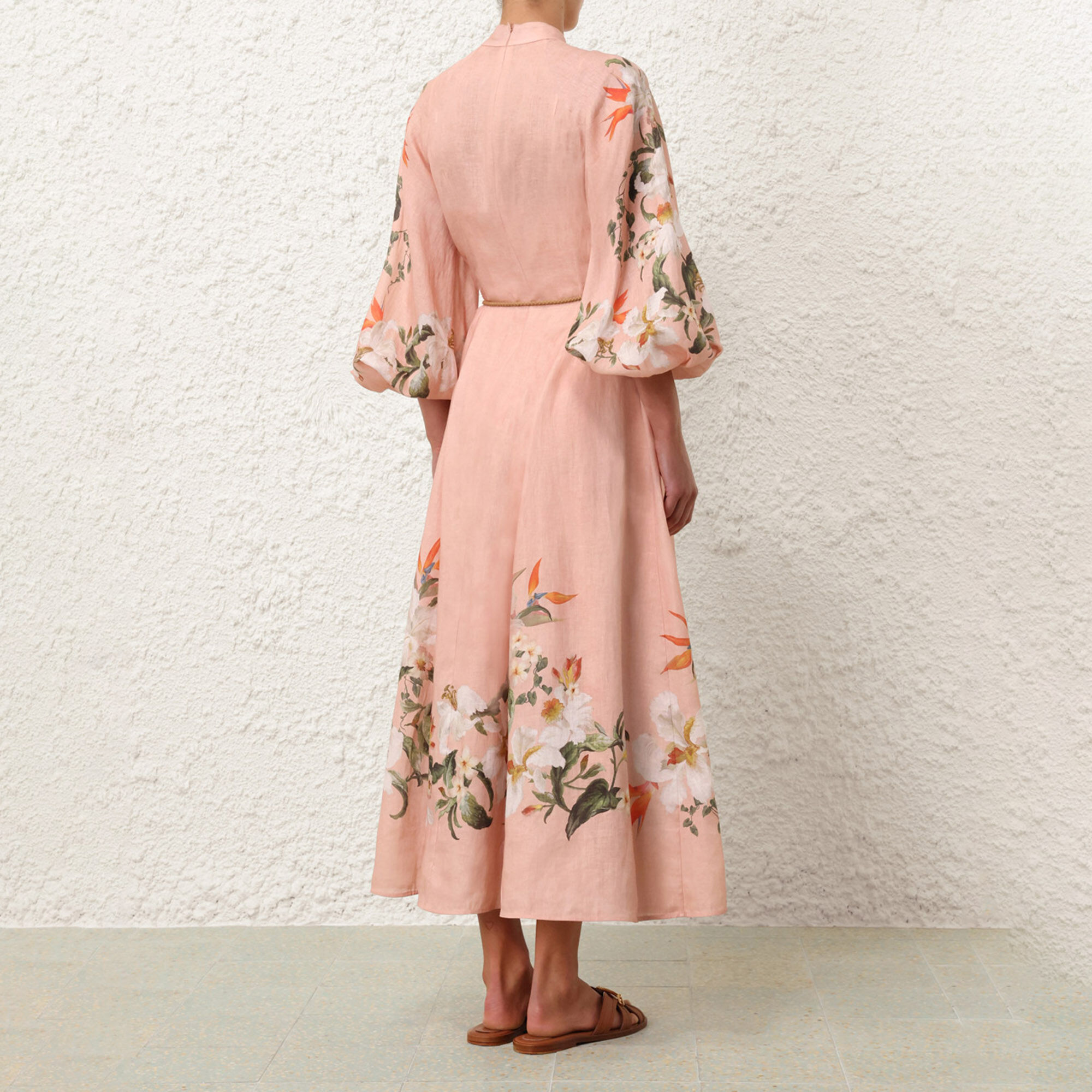 Lexi Billow Long Dress
