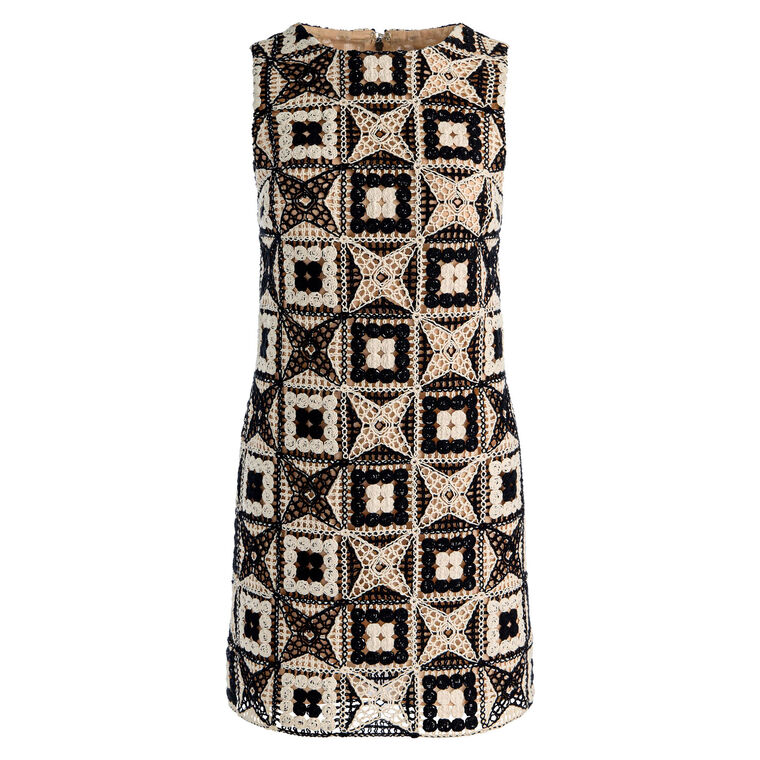 Clyde Crochet Mini Dress image number null