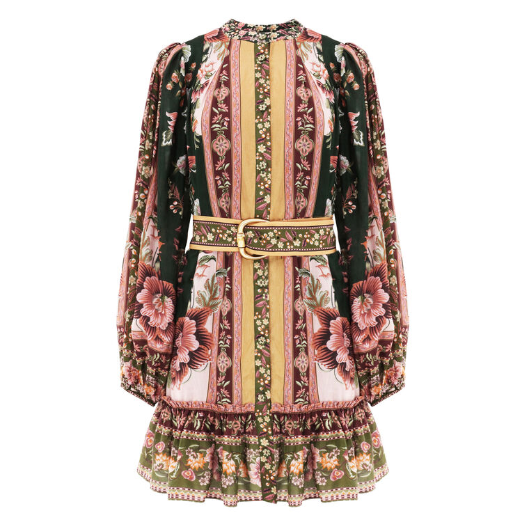 Flowering Garden Tree Mini Dress image number null