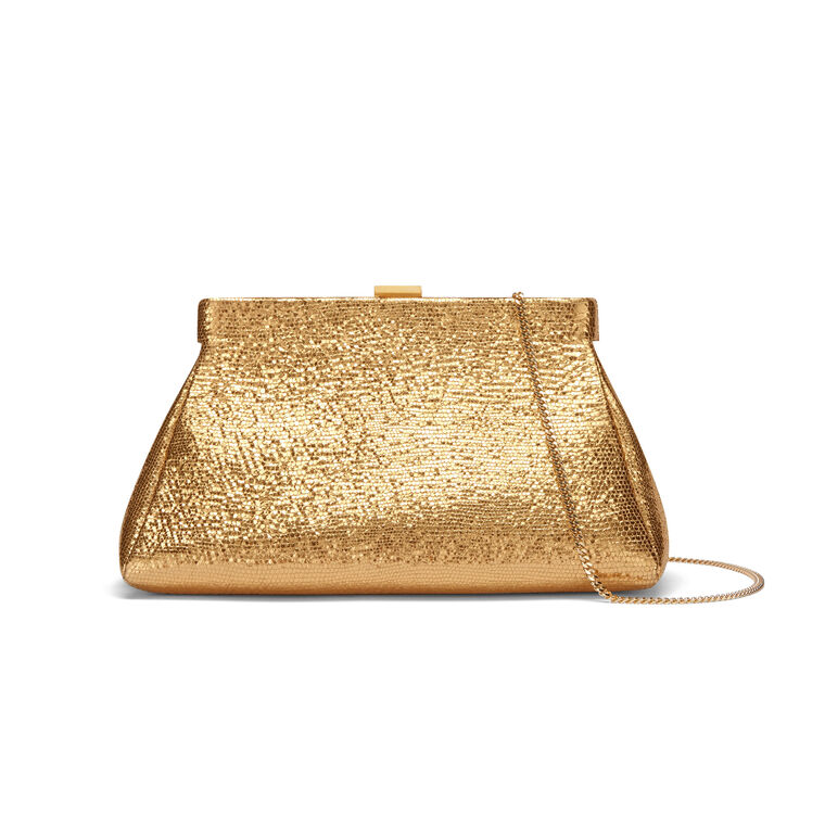 The Cannes Metallic Clutch image number null