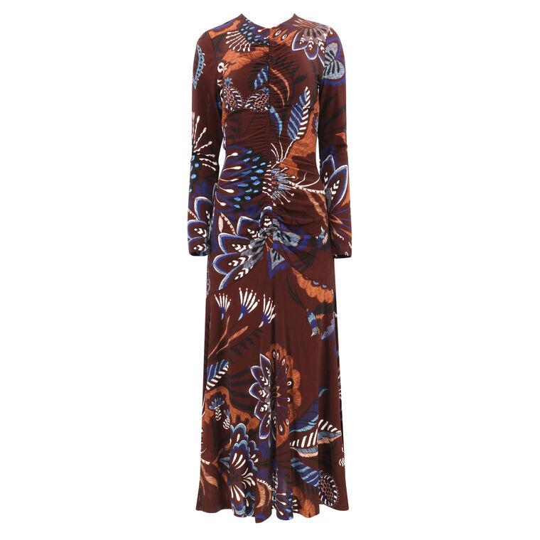 Long Sleeve Maxi Dress image number null