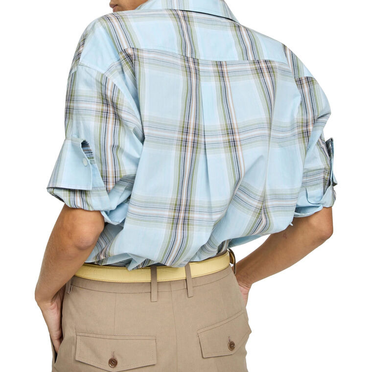 Ricka Short Sleeve Plaid Shirt image number null