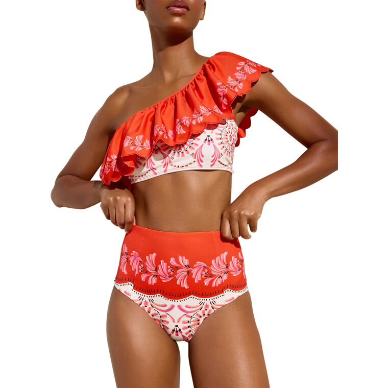 Micha High-Waist Bikini Bottom image number null