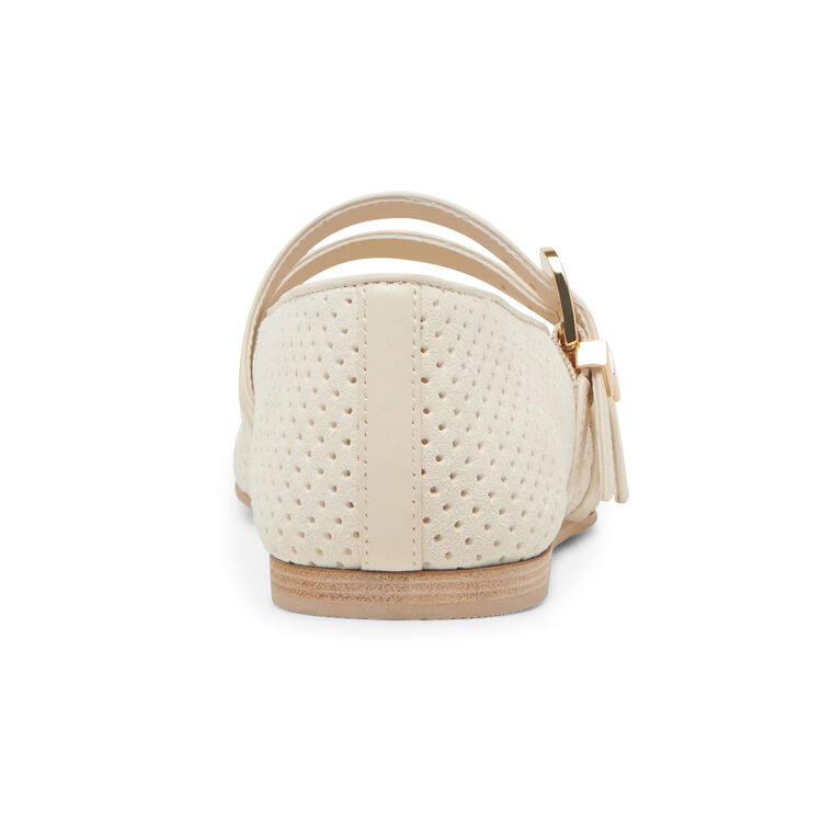 Baylee Perforated Suede Ballet Flat image number null