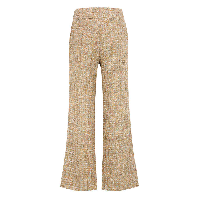 Theo Metallic Tweed Pants image number null