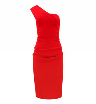 Odessa Stretch Crepe Cocktail Dress