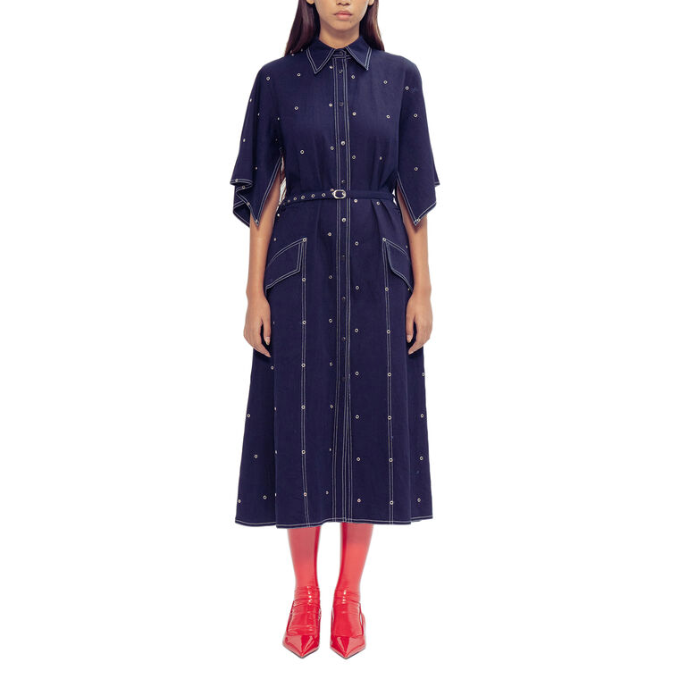 Lidia Denim Dress image number null