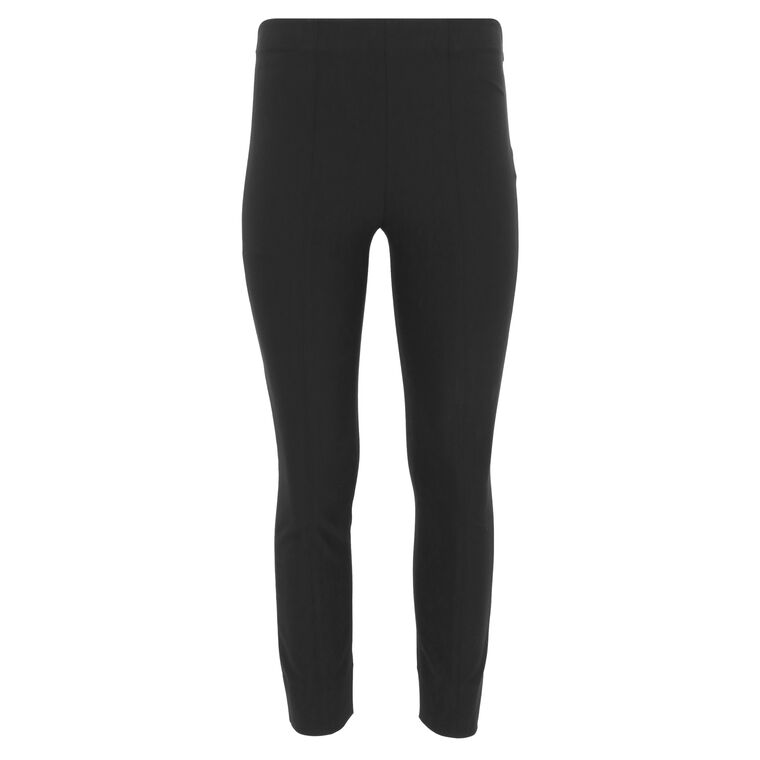 Bobbi High-Rise Stitch-Seam Ponte Legging image number null