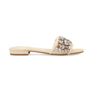 Bayer 3 Flat Jeweled Slide Sandal