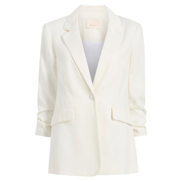Linen Suiting Kylie Blazer image number null