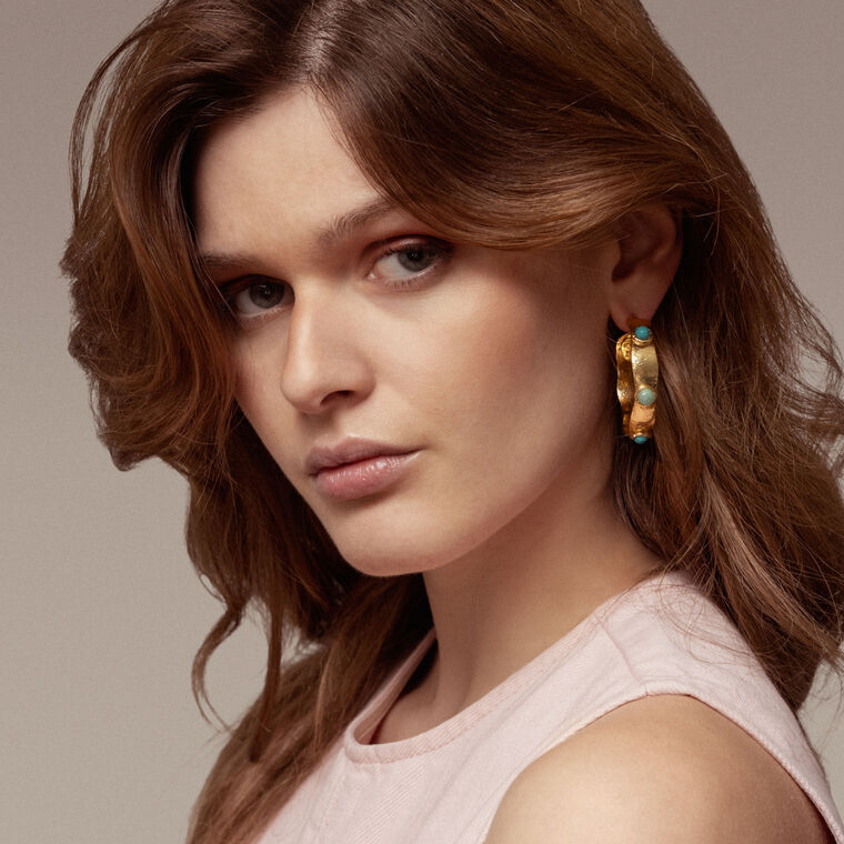 Bianca Hoop Earrings image number null