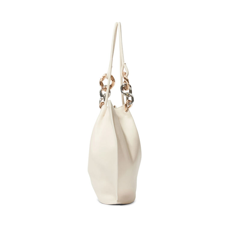 Arlo Chain Pebble Leather Tote image number null