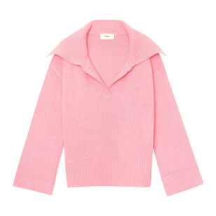 Mattia Long Sleeve V-Neck Cashmere Sweater