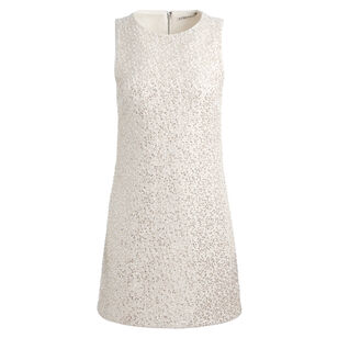 Cade Embellished Tweed Shift Mini Dress
