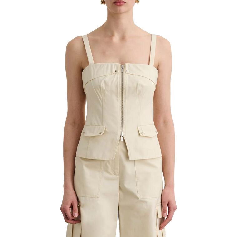 Jayden Zip Front Moto Top image number null