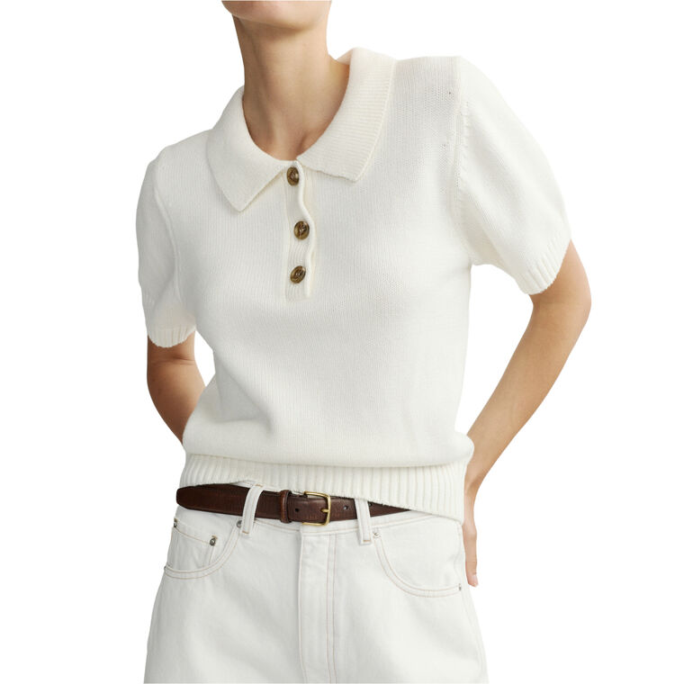 May Short Sleeve Polo Top image number null