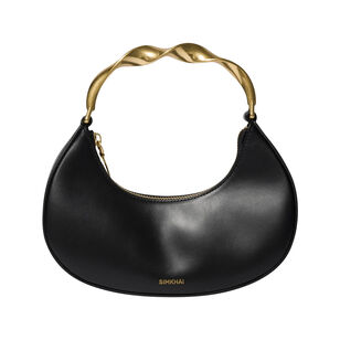 Nixi Twist Handle Hobo Bag