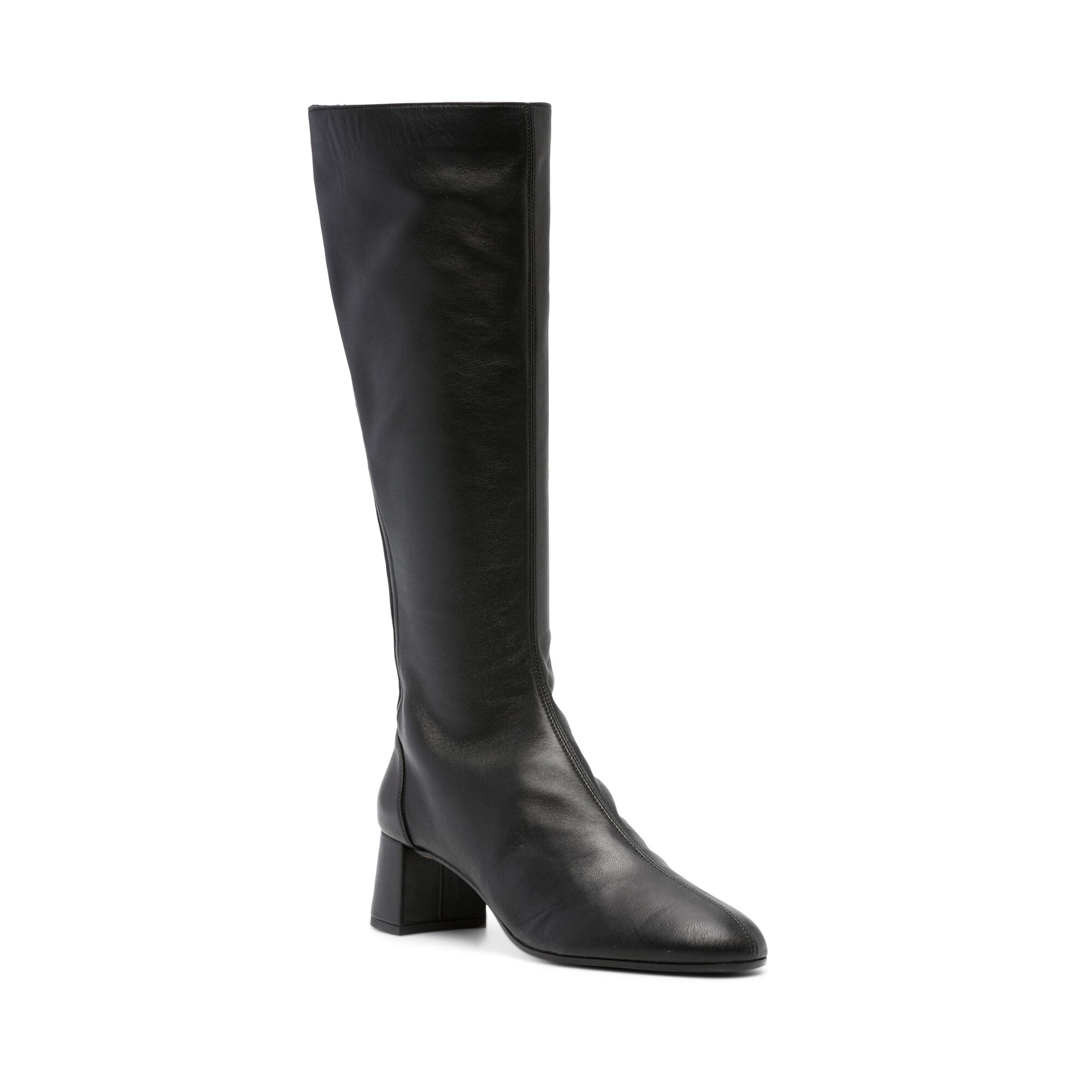 Aquazzura Saint Honore 50mm Leather Knee-High Boot | Tootsies