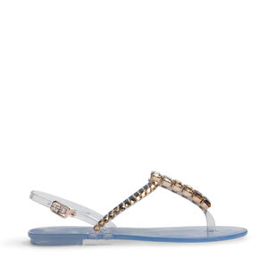 Clara Crystal Jelly Sandals