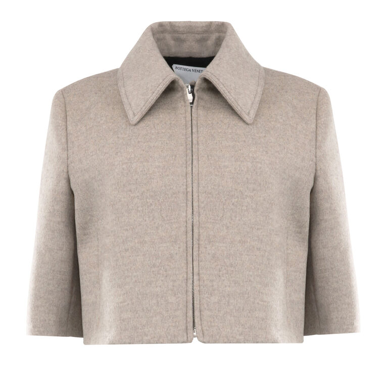 Wool And Cashmere Cropped Jacket image number null