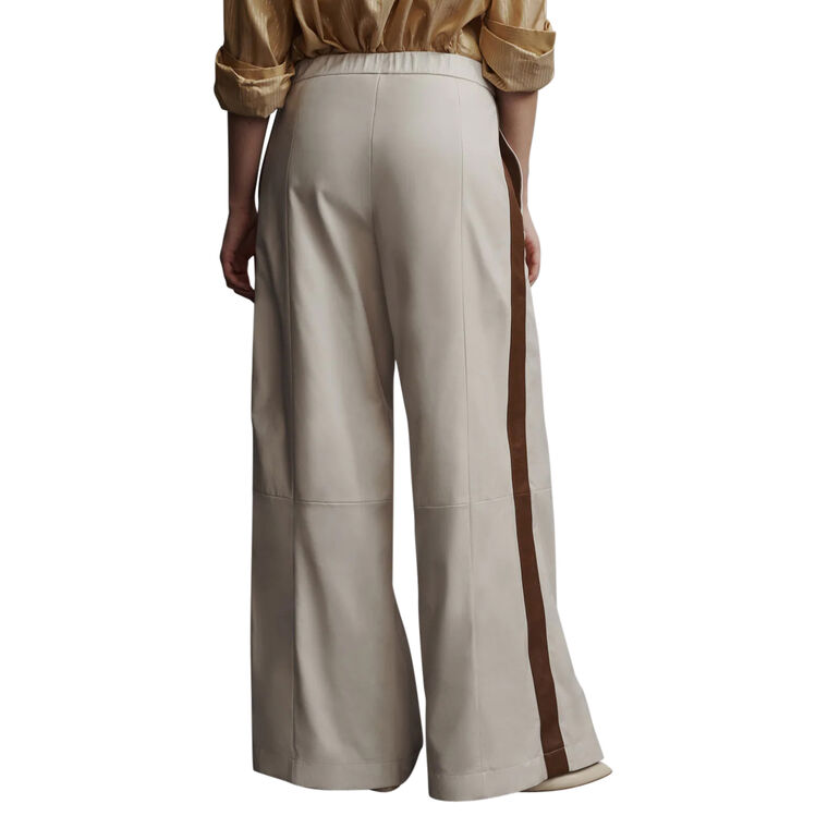 Leather Eva Pant With Tux Stripe image number null