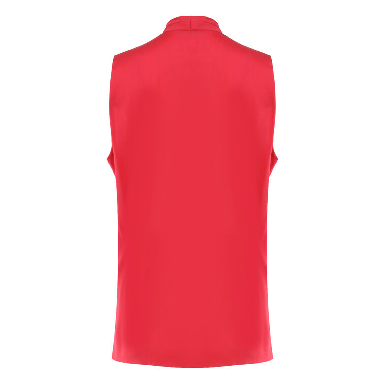 Mila Sleeveless Stretch Silk Blouse image number null