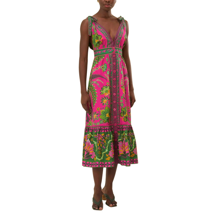 Ana Tapestry Midi Dress image number null