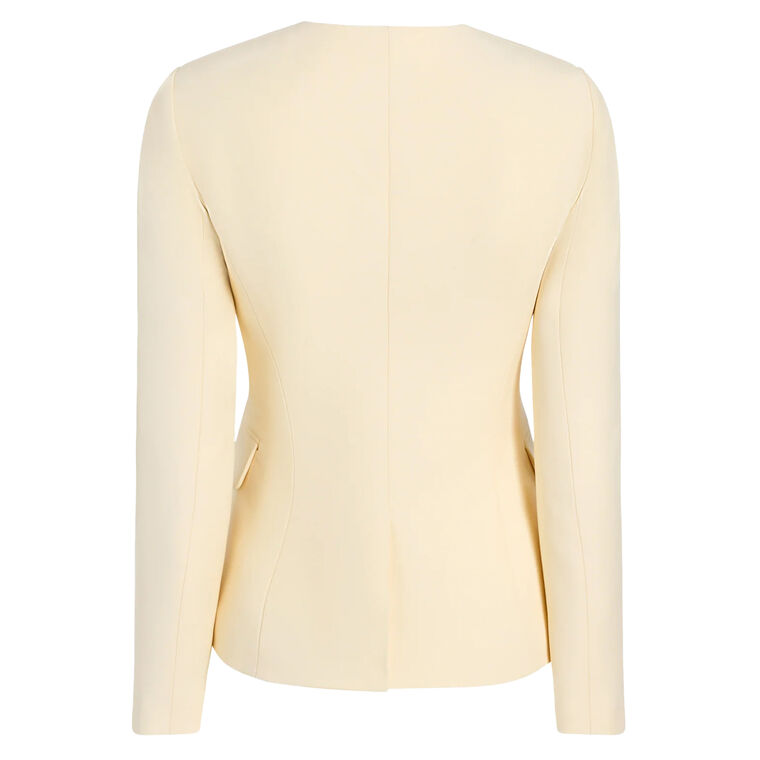Marin Structured Jacket In Silk Wool image number null