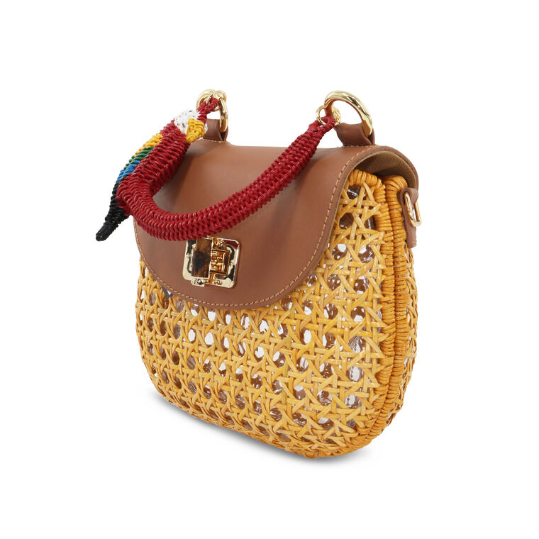 Consuelo Macaw Top Handle Bag image number null