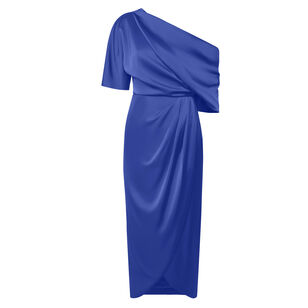 Rayna One Shoulder Draped Gown