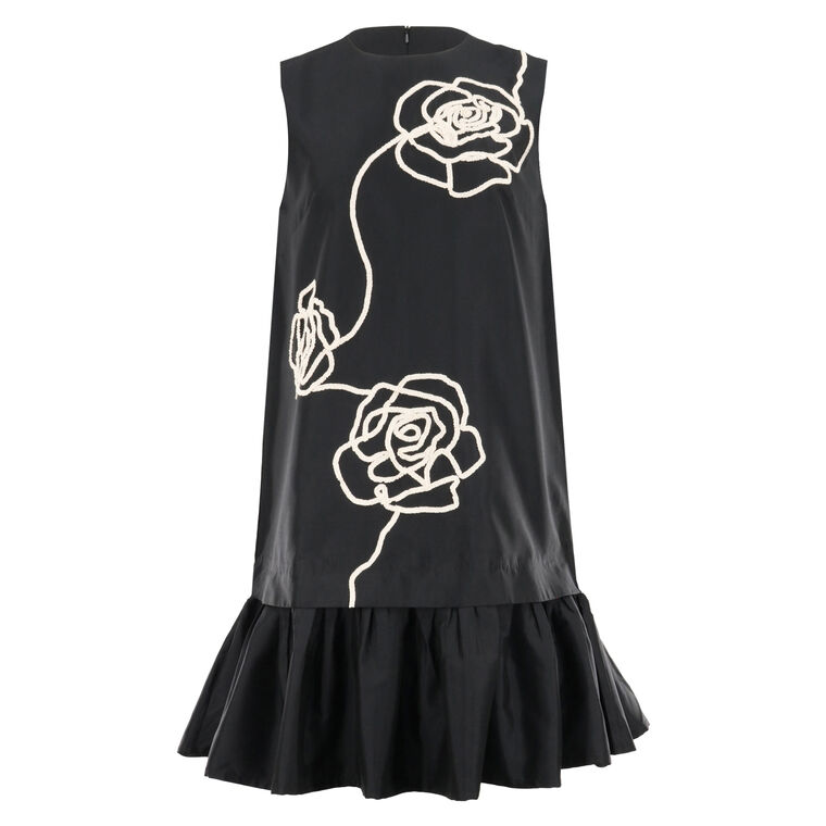 Florentina Petal Sleeveless Mini Dress image number null