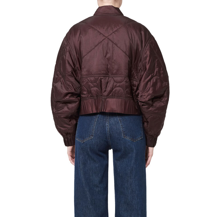 AGOLDE x Shoreditch Ski Club Iona Quilted Jacket image number null
