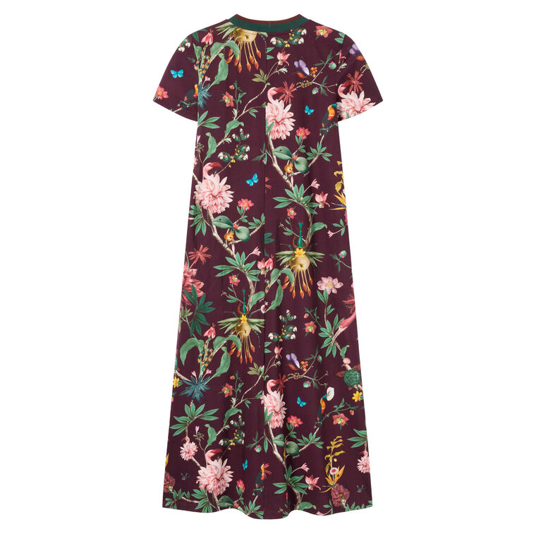 Short Sleeve Sporty Swing Dress image number null