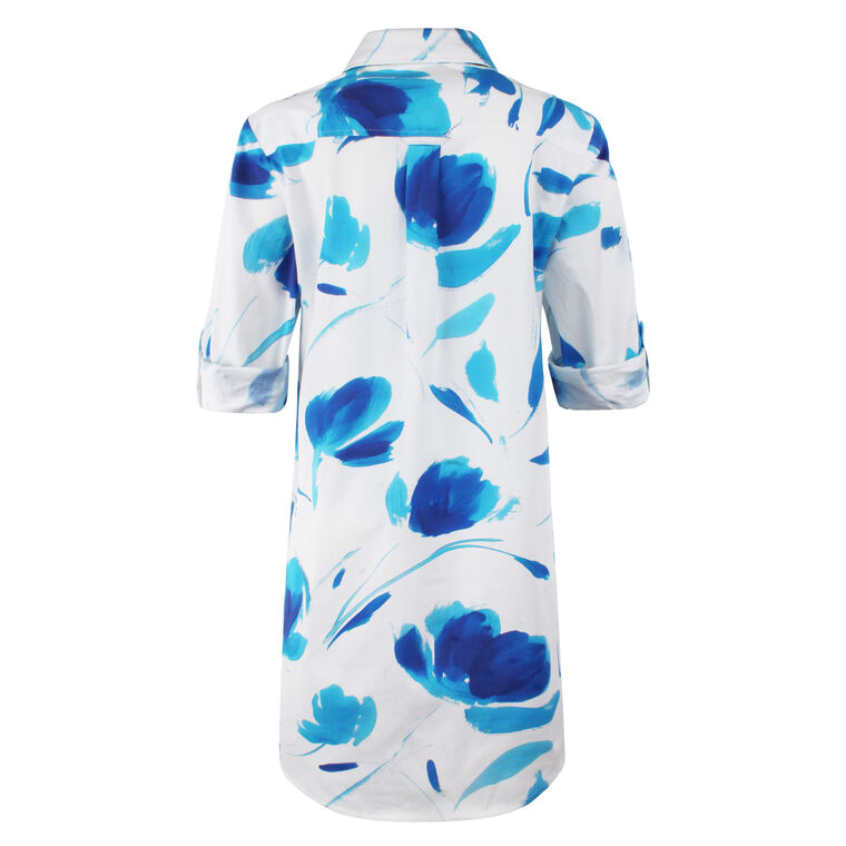 Alex Shirtdress With Tulip Print image number null