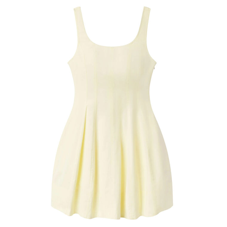 Vea Stretch Cotton Mini Dress image number null