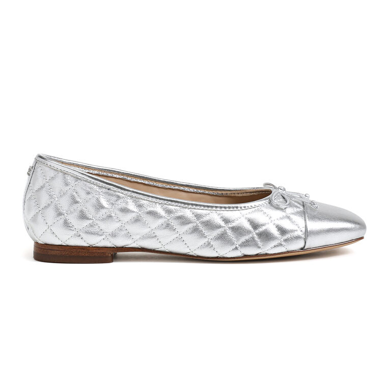 Marilyn Metallic Ballet Flat image number null