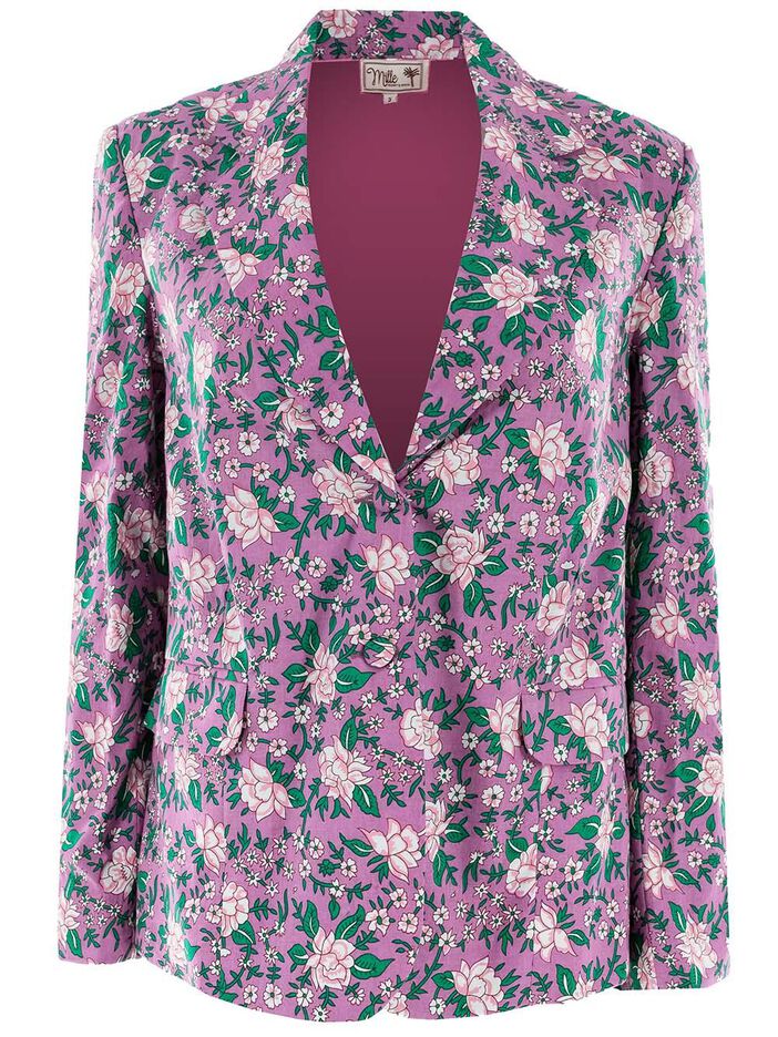 Marianne Printed Blazer image number null