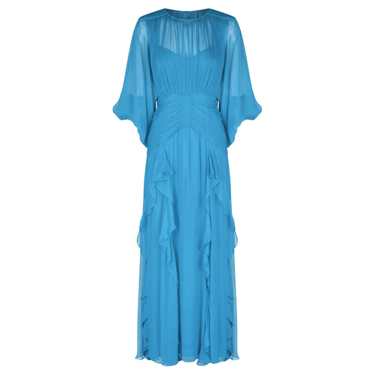 Margot Round Neck Maxi Dress image number null