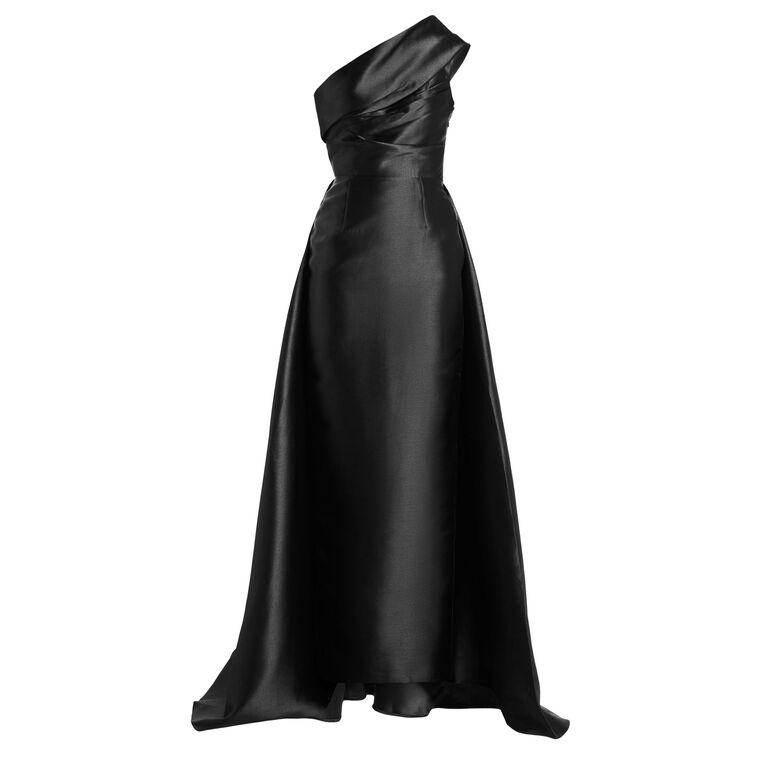 Charo One Shoulder Gown image number null