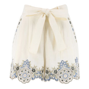 Charlize Embroidered Short